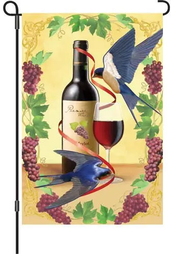 Swallows Of Capistrano Flag – 12-Inch Nautical-Inspired Home Accent 1
