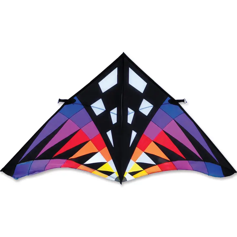 Sweet 16 Delta Kite – Sunset Checkered Design With Warm-Tone Accents 1