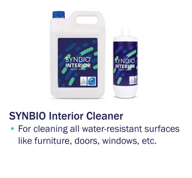 Synbio Interior Ecolabel Cleaner – Sustainable Surface Degreaser, 1L 1