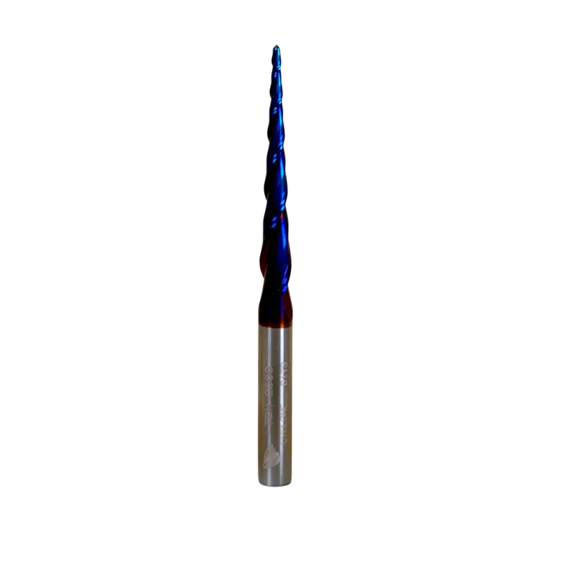 Tbn-2506 1/16-Inch Tapered Ball Nose End Mill For Fine Detail Work 1