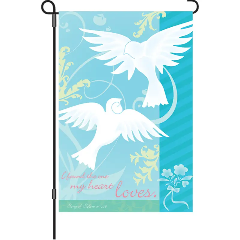 The One I Love 12-Inch Romantic Or Anniversary Garden Flag 1