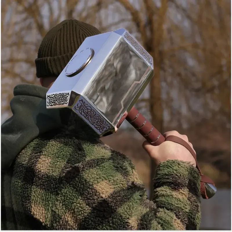 Thor’S Mjolnir Hammer Replica – Collector-Grade Norse Mythology Sculpture 1