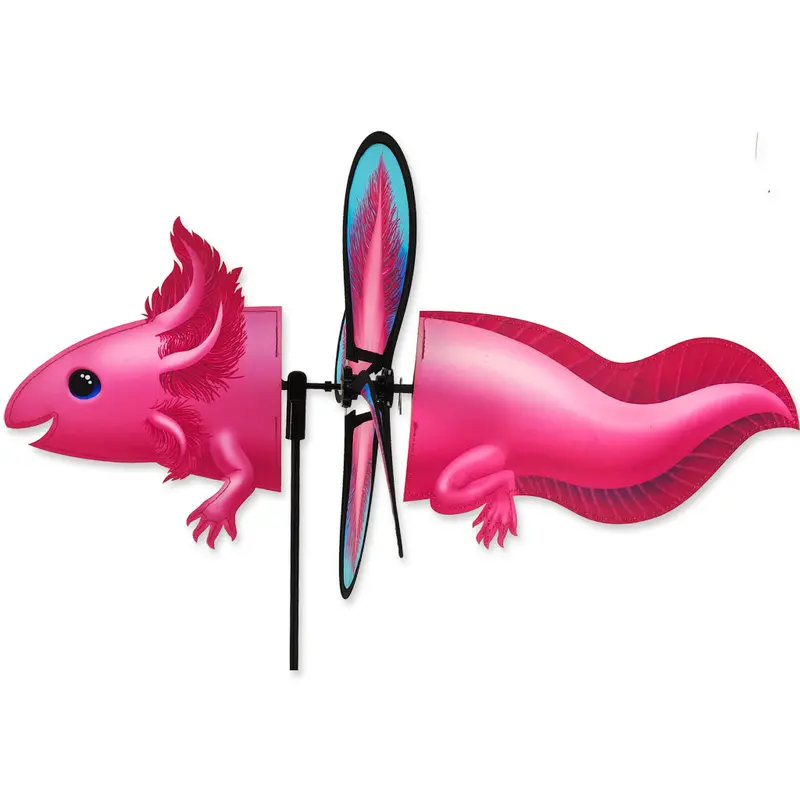 Tiny Axolotl Spinner Garden Accent 1