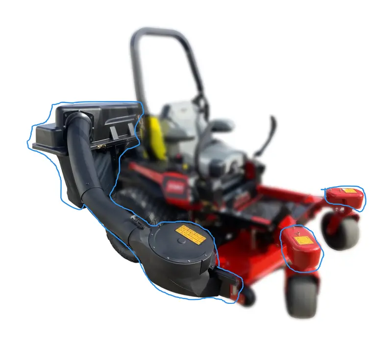 Titan Max Zero-Turn Riding Mower With Powered Bagger – Heavy-Duty Lawn Collection System 1