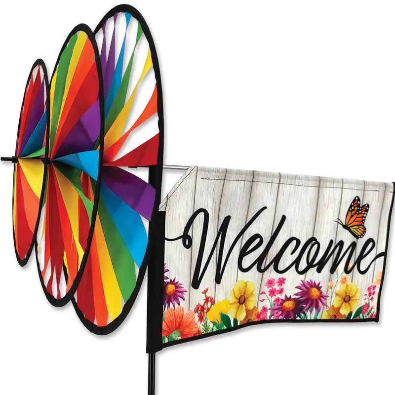 Triple Butterfly Welcome Spinner 1
