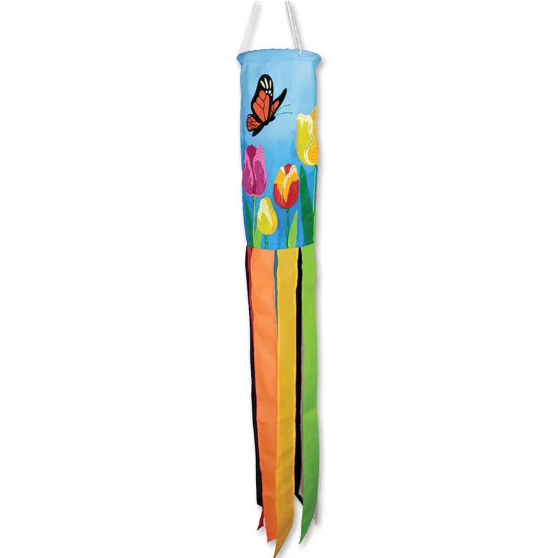 Tulip Garden Windsock – Springtime Outdoor Accent 1