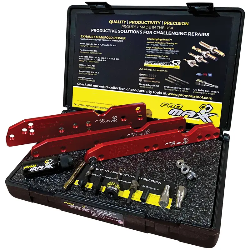 Universal Exhaust Manifold Broken Bolt Repair Kit – Fits Ford, Gm, Dodge, Ram, Jeep, And More 1