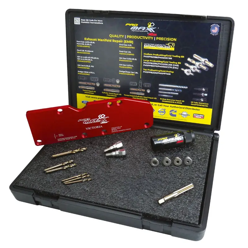 Usa-Made Exhaust Manifold Repair Kit For Volvo 2.0L Drive-E/Vea Engines (Xc40, Xc60, Xc90) 1