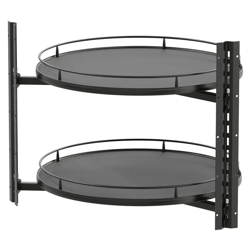 Vauth Sagel Cor® Wheel Pro Scalea Full-Round Two-Shelf Lazy Susan – Premium Rotating Corner Organizer 1