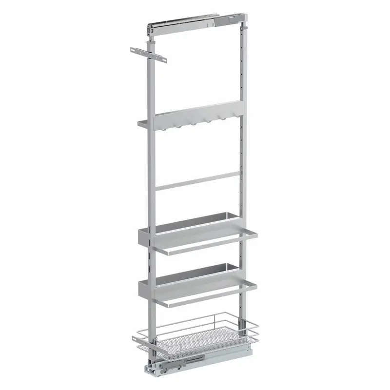 Vauth Sagel Saphir Tal Pantry Flex Iron Storage Kit For 15" Pull-Out Cabinets 1