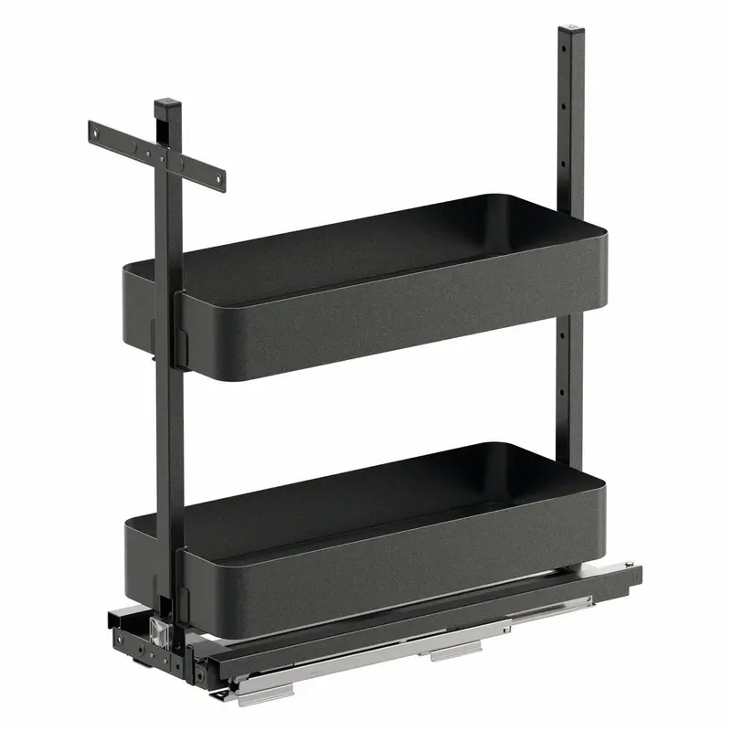 Vauth Sagel Sub Pantry Planero Bottom-Mount Base Pull-Out – 2-Tray Design (Min. 28" Install Height) 1