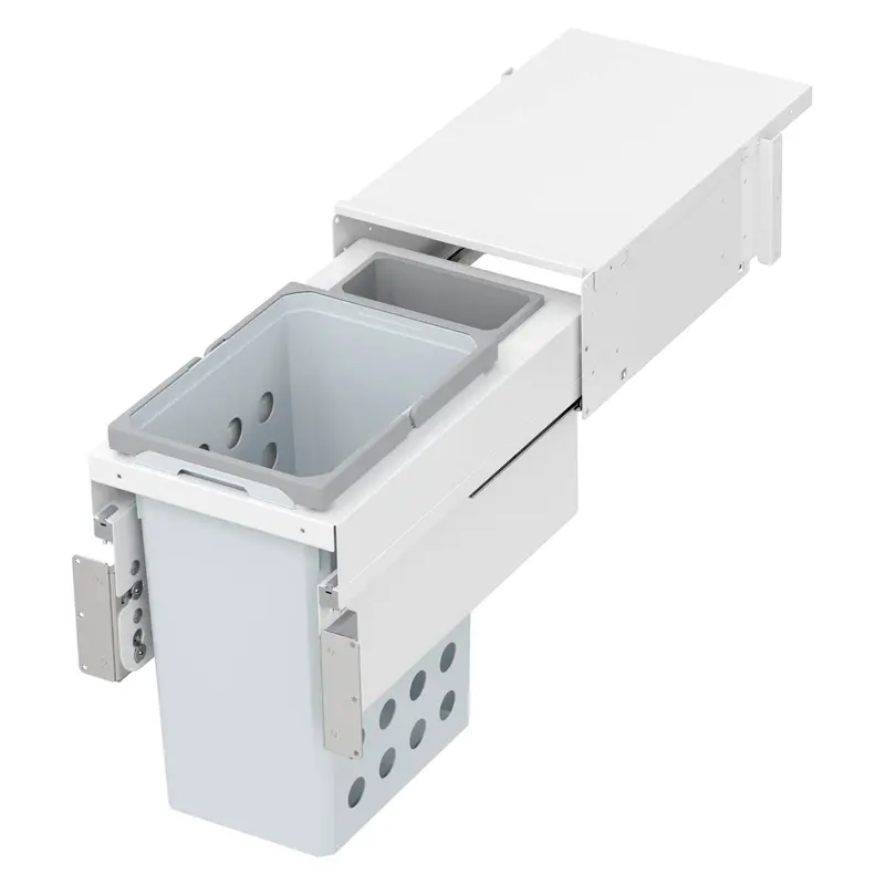 Vauth Sagel Wash® Space Xx Under-Drawer Laundry Hamper Pull-Out For Face-Frame Cabinets 1