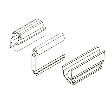 Virutex V1230 Permanent Fastening Connectors – 100-Count Pack 1