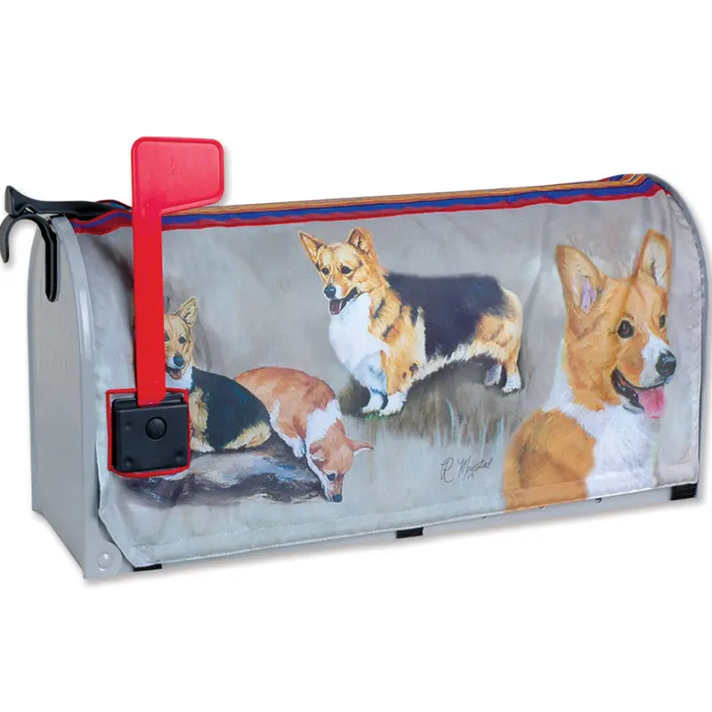 Welsh Corgi Mailbox Cover For Pet-Loving Homeowners 1