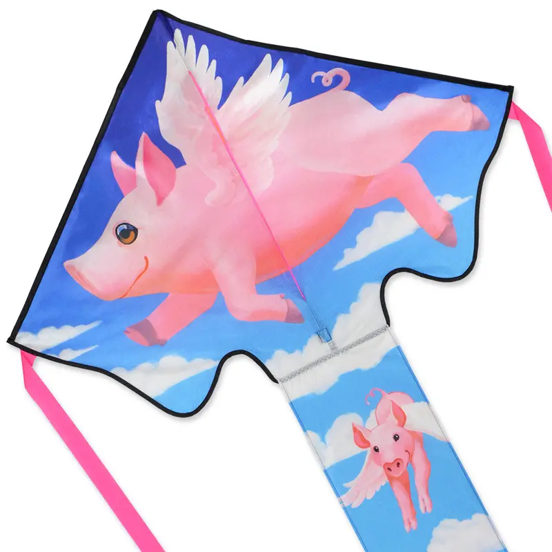 'When Pigs Fly' Large Easy-Flyer Kite 1