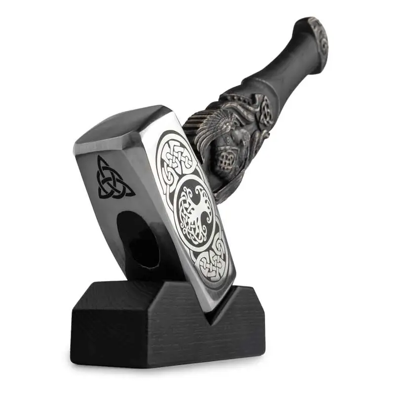 Wooden Hammer Display Stand – Sturdy Mount For Workshop Tools 1