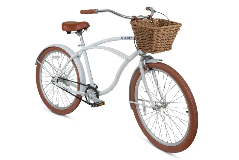 Woven Front Basket – Stylish Wicker Bike Cargo Basket 1