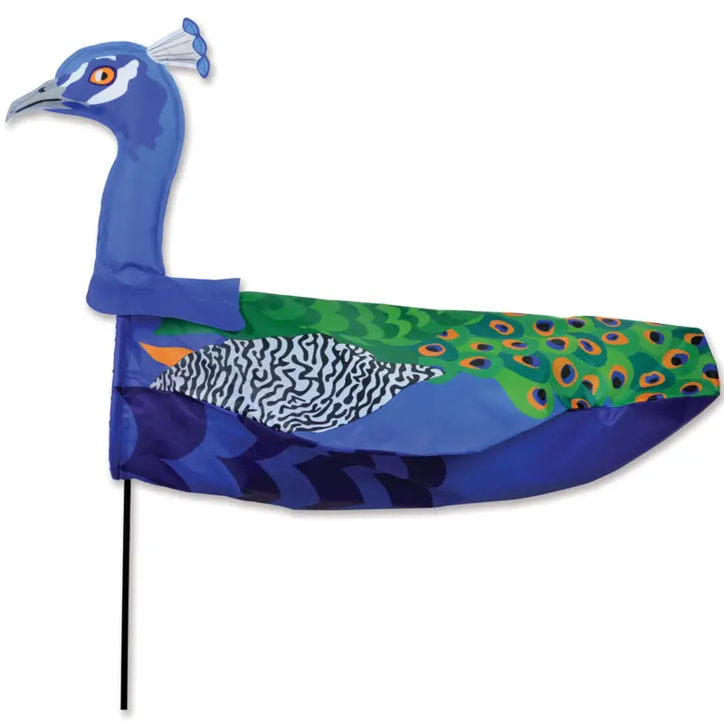 Xl Windicator Weather Vane: Peacock Silhouette 1