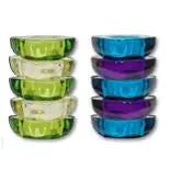 Yellow And Green Tealight Candle Holders (Set Of 5) 1