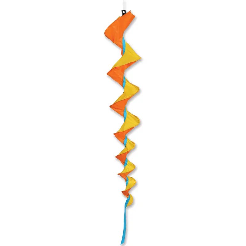 Yellow Fusilli Spinning Windsock – Soundwinds Large 1