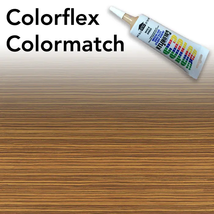 Zebrano 9011 Colorflex Laminate Seam Caulk – Formica True-Tone Match 1