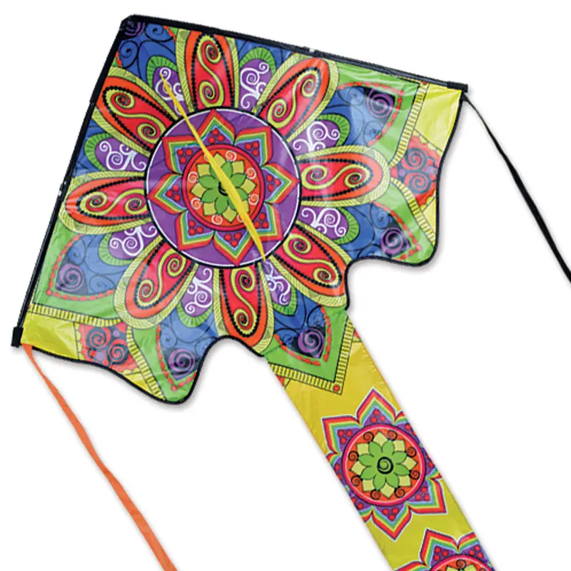 Zephyr Mandala-Print Kite For Calm Wind Conditions 1