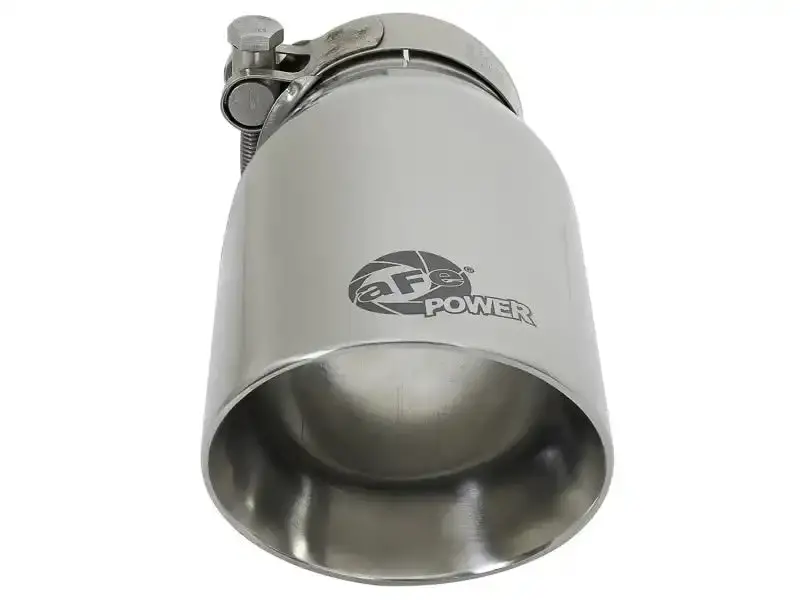 Afe Power Mach Force Xp Exhaust Tip – Polished 304 Stainless Steel, Universal Clamp-On (49T25354-P07) 1