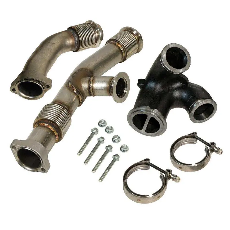 Bd Diesel 6.0L Powerstroke Up-Pipe Kit With Egr Connector – Compatible With 2003–2004.5 Ford Trucks 1