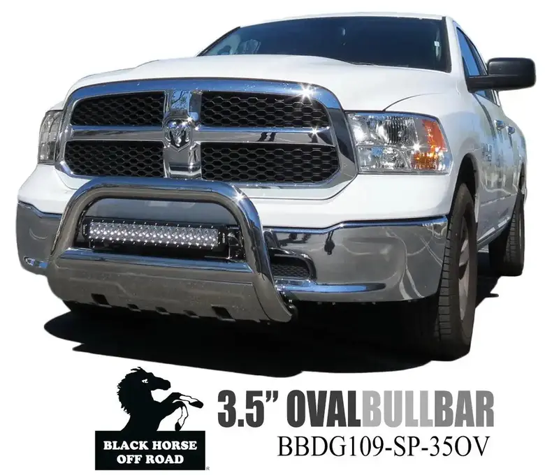 Black Horse Off-Road Stainless Steel Skid Plate – Sensor-Compatible Design (Check Fitment) 1