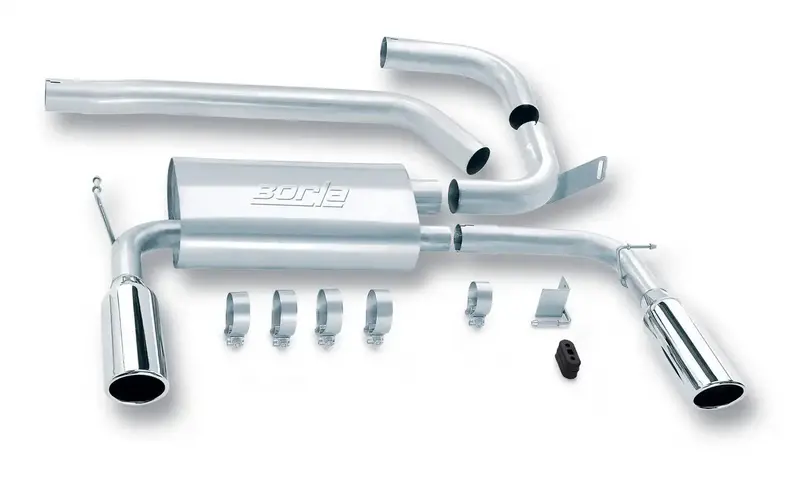 Borla 140028 S-Type Cat-Back Exhaust System – Stainless Steel Performance Upgrade 1