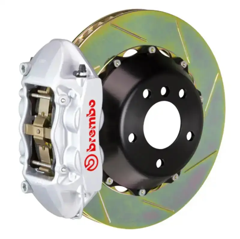 Brembo Gt Big Brake Kit For 2009–2015 Bmw 7-Series – Rear, Slotted Two-Piece Rotors 1