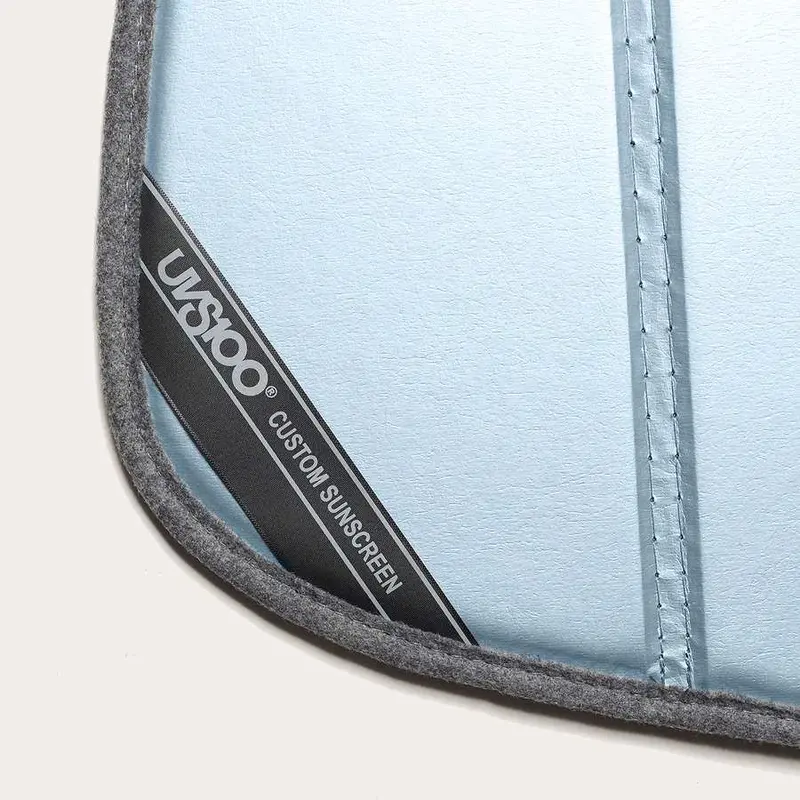 Covercraft Uv11817Bl Uvs100 Custom Vehicle Sunshade – Blue Metallic Finish 1
