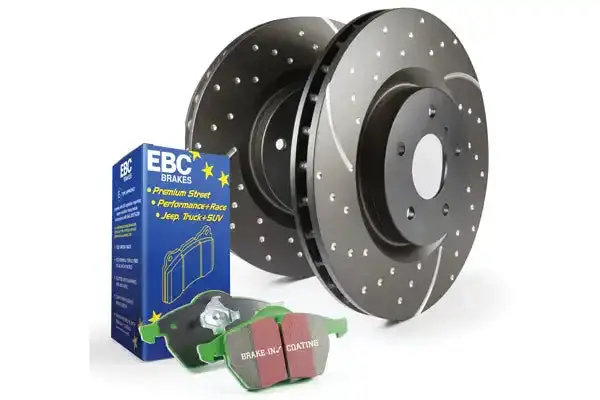 Ebc S3Kr1180 Sport Slotted Brake Rotors – Wide-Groove Design For Enhanced Cooling & Fade Resistance 1