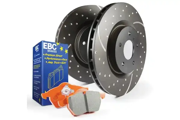 Ebc S8Kf1016 Gd Sport Rotors – Slotted Design For Superior Heat Dissipation And Fade Resistance 1