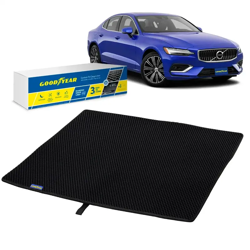Goodyear Gy004690 Custom-Fit Diamond-Tech Cargo Mat Liner For Cars 1