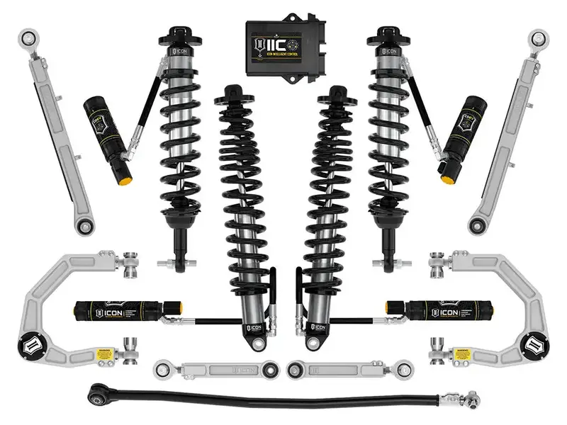 Icon Stage 8 Suspension System For 2021–2023 Ford Bronco (Non-Sasquatch) – 3 To 4-Inch Lift With Billet Upper Control Arms 1