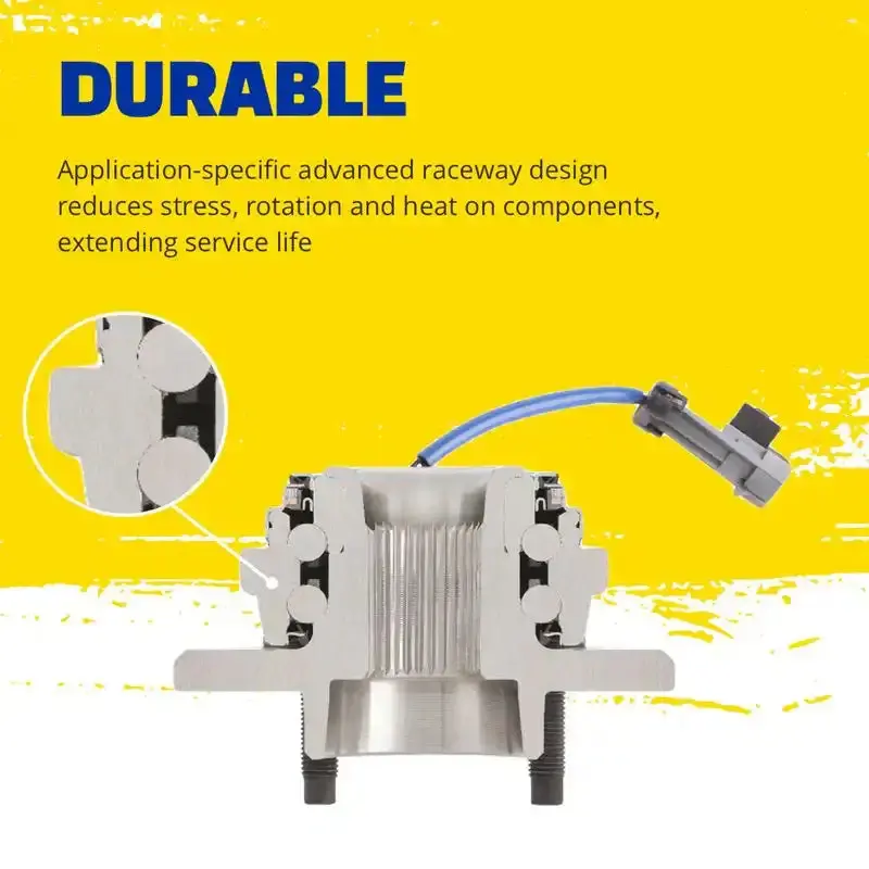 Moog Precision Hub Assembly – Direct-Fit Replacement W/ Abs Sensor Integration 1