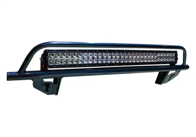 N-Fab Light-Mounting Off-Road Bar – Gloss Black Finish For 2017–2023 Ford F-250/F-350 With Ac 1