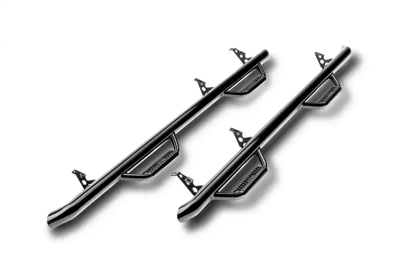 N-Fab Nerf Steps – Dual Step Bars For 2004–2008 Ford F-150 Supercrew (5'6" Bed, Gloss Black) 1