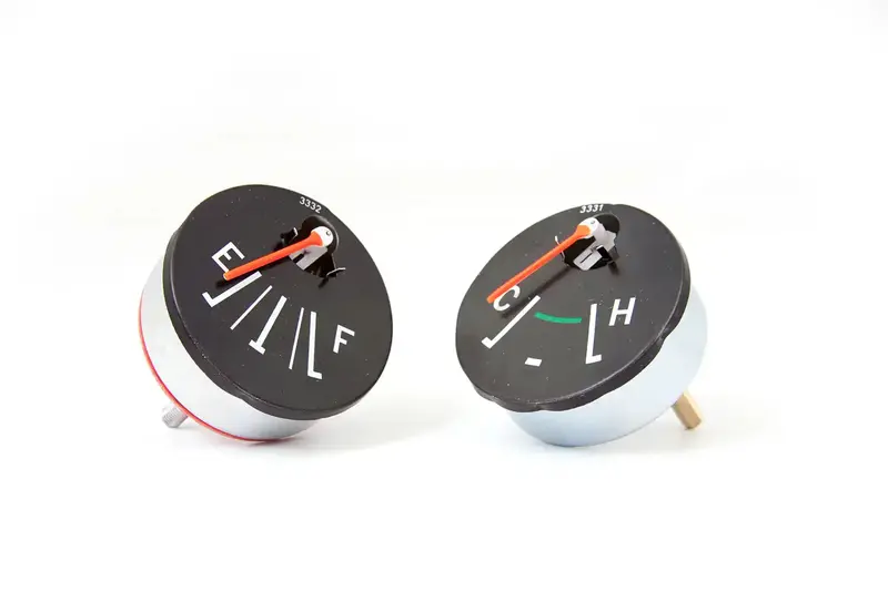 Omix-Ada Replacement Fuel And Temperature Gauges For 1955–1986 Jeep Cj Models 1