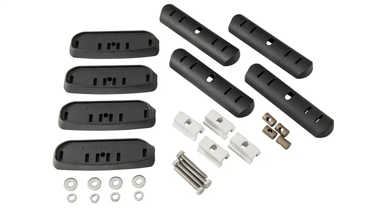Rhino-Rack Rcp Base Kit – Black Mounting System (Set Of Four, Rcp58-Bk) 1