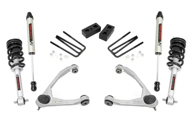 Rough Country Suspension Lift Kit With Integrated Performance Shocks 1