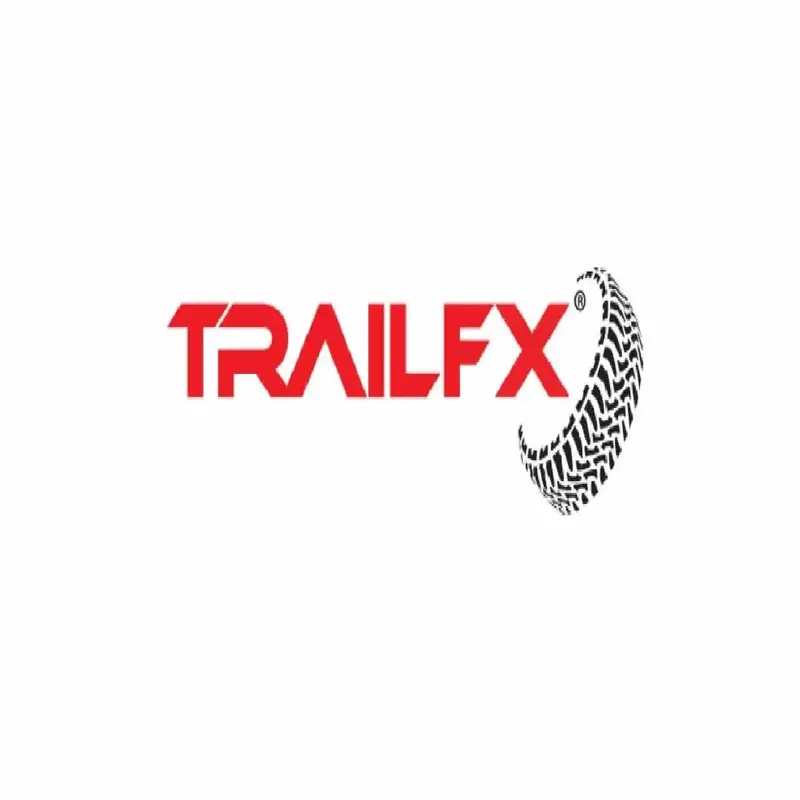 Trailfx T0019B Bar-Style Nerf Steps – Set Of 2, Powder-Coated Black Steel Side Steps 1