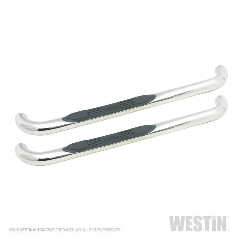 Westin E-Series Nerf Bars – 3-Round Step Bars For Standard-Cab Trucks (Part #23-3920) 1